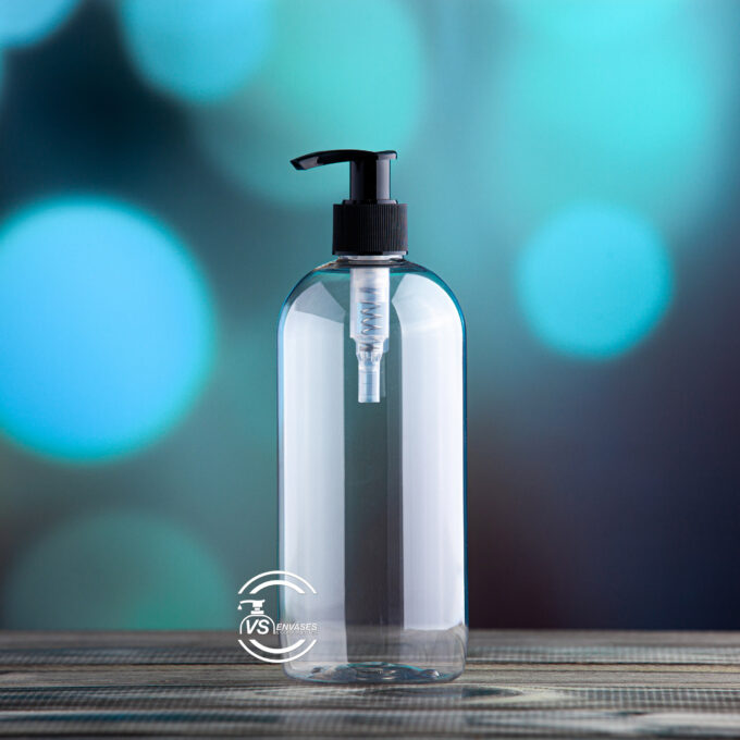 GARRAFA 500ML BOMBA CREMERA NEGRO